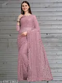 Brasso Net Saree - Image 4